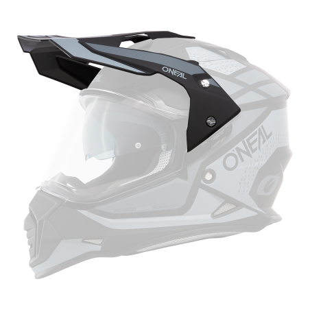 0818-080 Visiera SIERRA Casco R nero/grigio