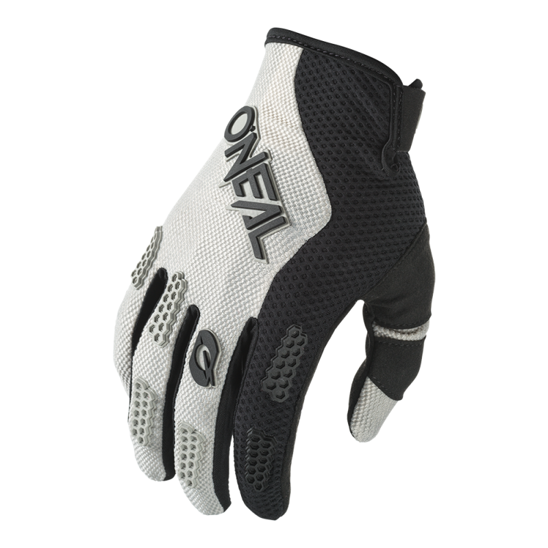 E032-210 Guanto ELEMENT RACEWEAR nero/grigio L/9