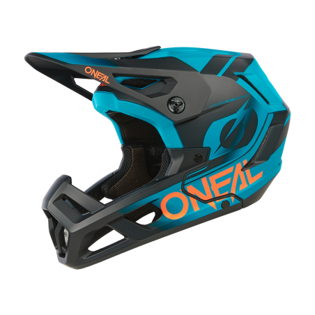 0541-225 Casco SL1 STRIKE nero/verde acqua XL (61/62 cm)