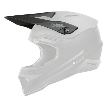 0634-260 Casco Visor 1SRS SOLID nero
