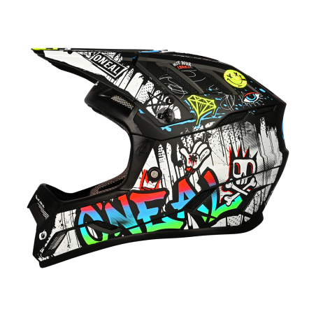 0500-295 Casco BACKFLIP RANCID nero/bianco XL (61/62 cm)