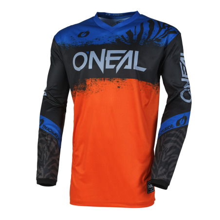 E006-136 Maglia ELEMENT SHOCKER nera/arancione XXL