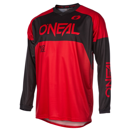 R001-245 Maglia MATRIX RIDEWEAR rossa/nera XL