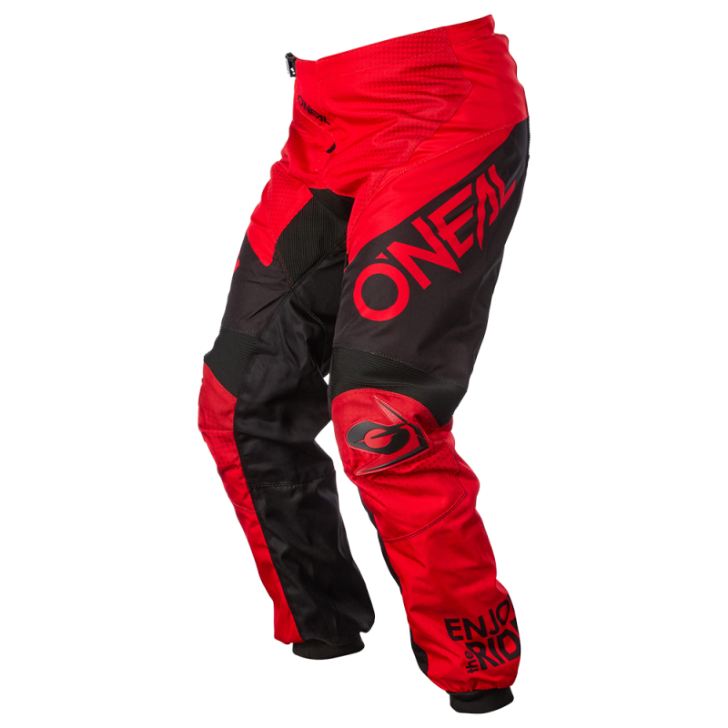 R010-2434 Pantaloni MATRIX RIDEWEAR rosso/nero 34/50