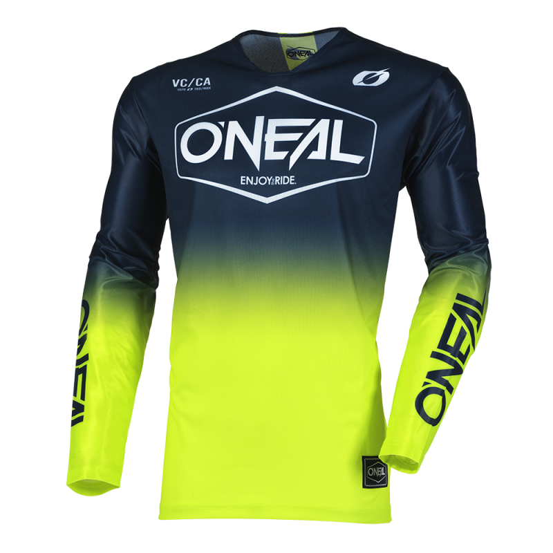 M006-033 Maglia MAYHEM HEXX blu/giallo neon M