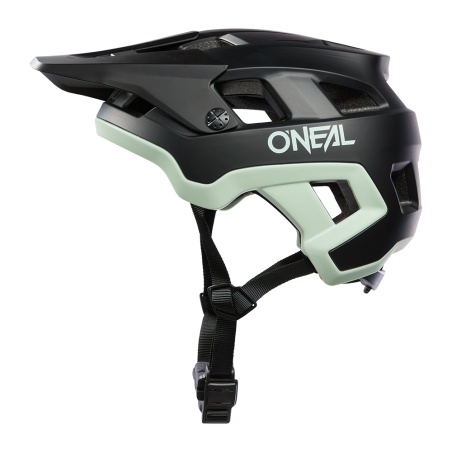 0510-044 Casco DEFENDER SOLID nero/menta L/XL (58-62 cm)