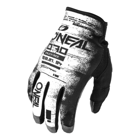 M031-092 MAYHEM Guanto SCARZ nero/bianco XXL/11