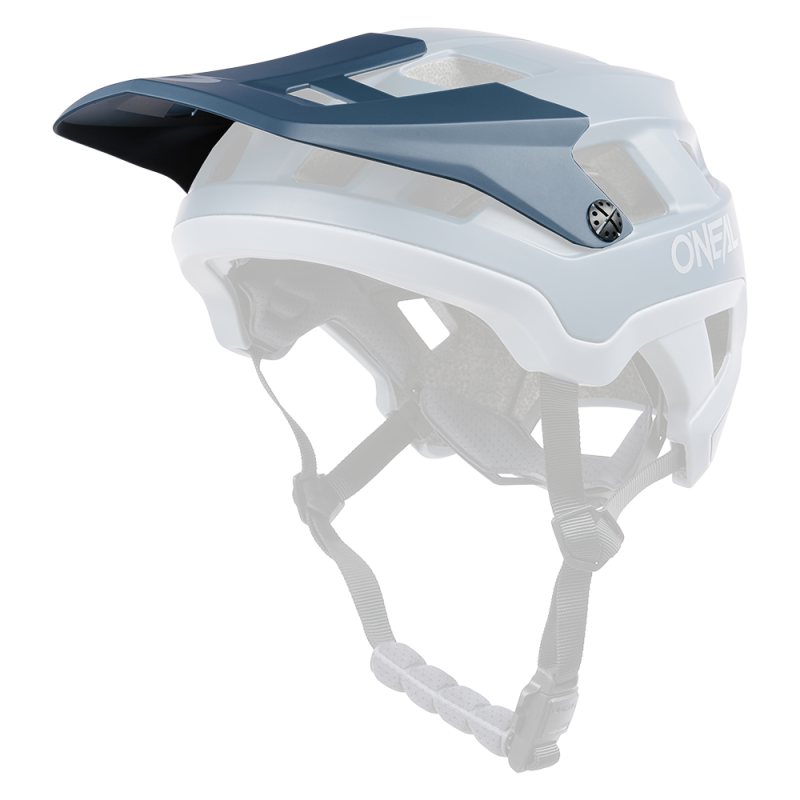 0510-020 Visiera per casco DEFENDER SOLID blu oceano/grigio scuro