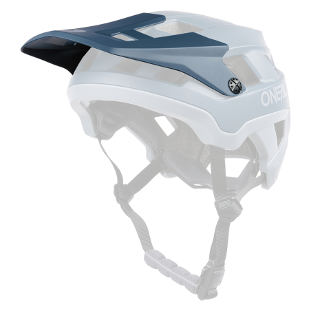 0510-020 Visiera per casco DEFENDER SOLID blu oceano/grigio scuro