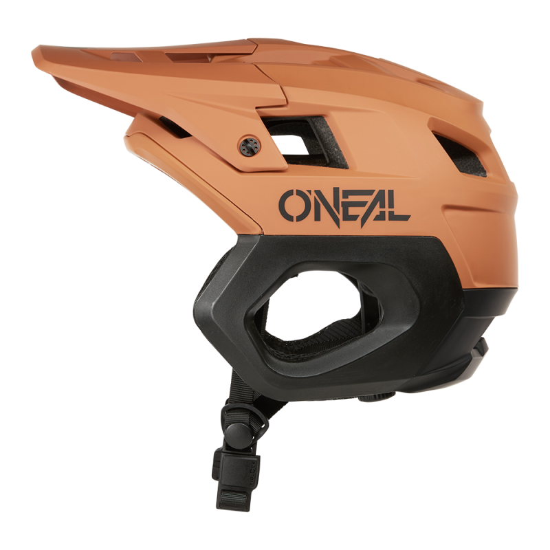 0538-025 Casco TRAPPER SOLID caramello/nero XL/XXL (60-62 cm)