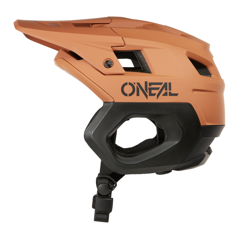 0538-025 Casco TRAPPER SOLID caramello/nero XL/XXL (60-62 cm)