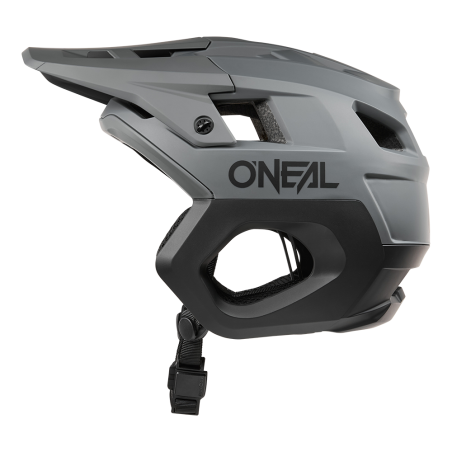 0538-053 Casco TRAPPER SOLID grigio/nero M/L (57-59 cm)