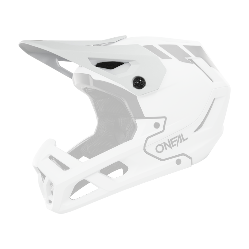 0541-300 Casco Visor SL1 CREST bianco/nero