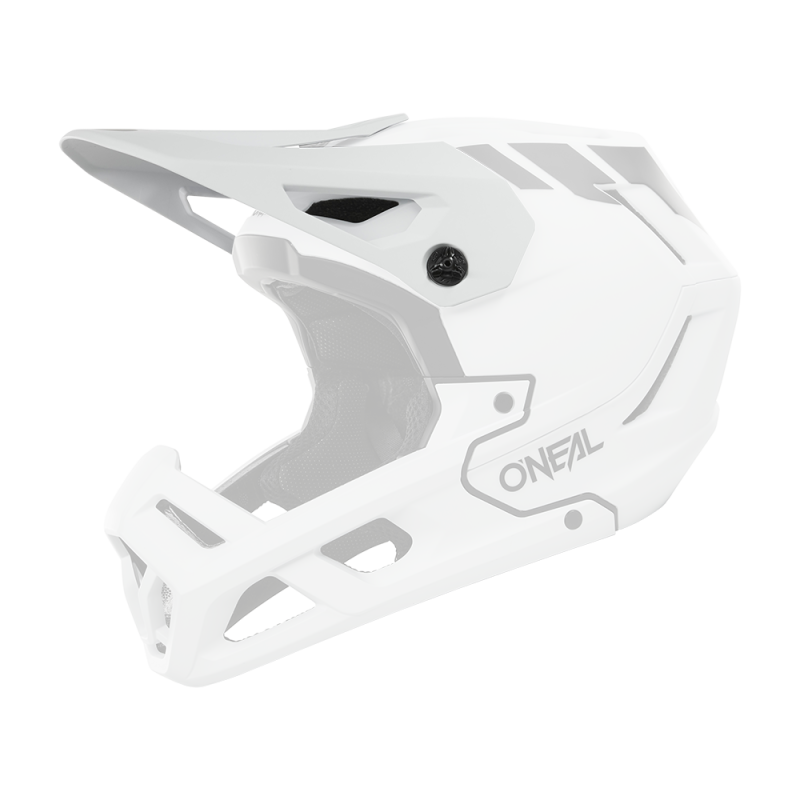 0541-300 Casco Visor SL1 CREST bianco/nero
