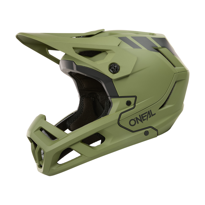 0541-325 Casco SL1 CREST oliva/nero XL (61/62 cm)