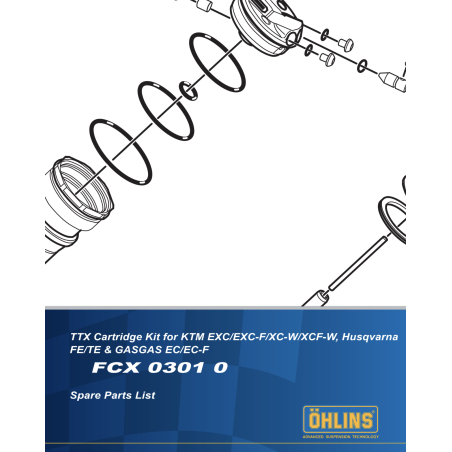 Manual de despiece Ohlins...