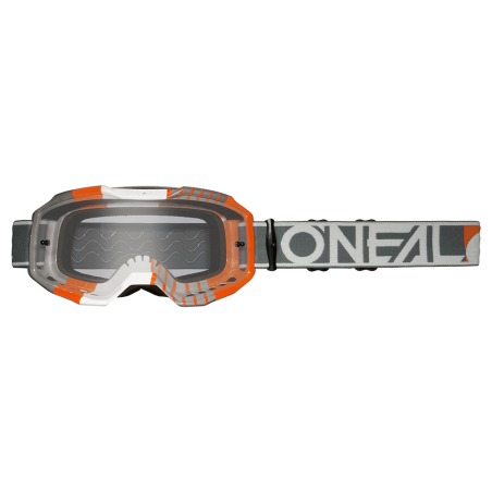 6029-120 Occhiali B-10 DUPLEX bianco/grigio/arancione - trasparenti