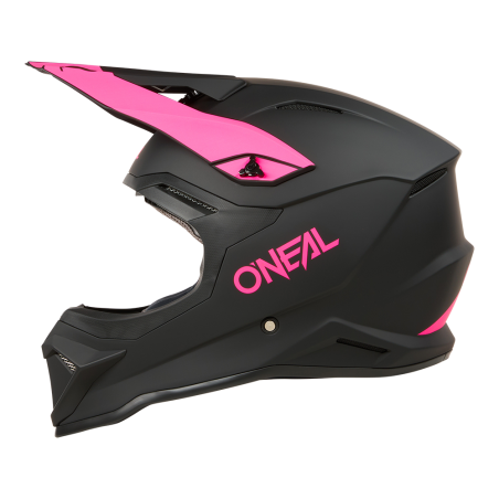 0634-206 Casco 1SRS SOLID nero/rosa XXL (63/64 cm)