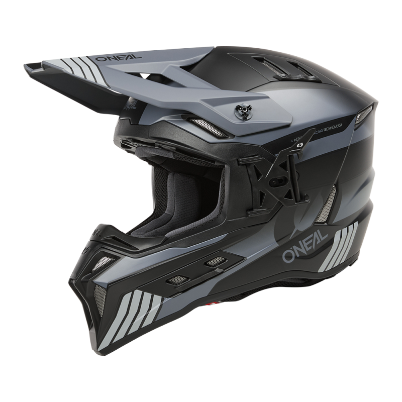EXSRS-211 Casco EX-SRS HITCH nero/grigio XS (53/54 cm)