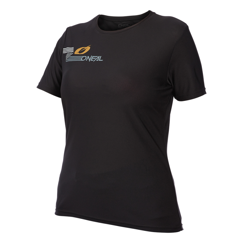 0082-004 Maglia MTB da donna SLICKROCK nera/grigia L