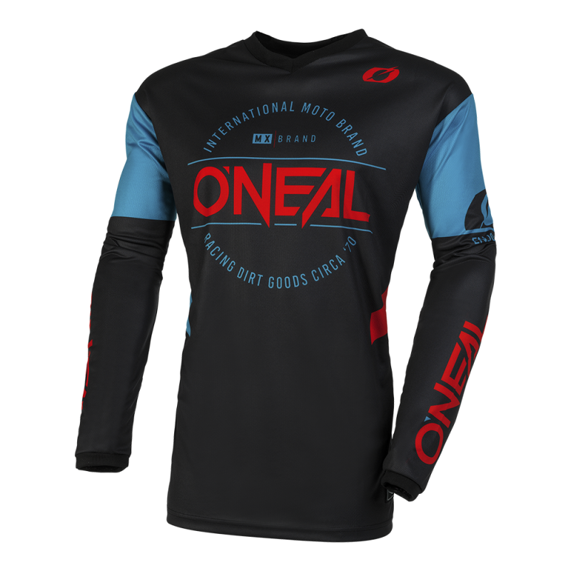 E004-833 Maglia ELEMENT BRAND nera/blu M