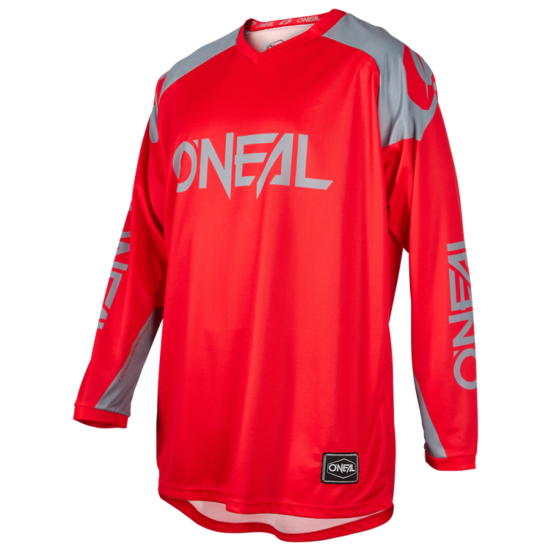 R001-302 Maglia MATRIX RIDEWEAR rossa/grigia S