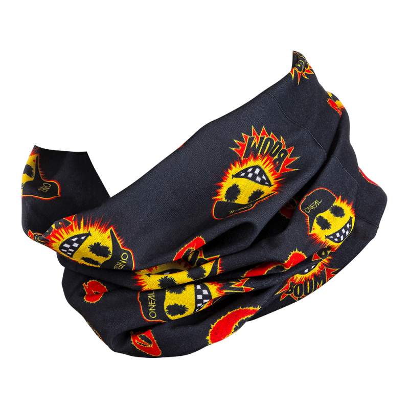 1024-N05 Scaldacollo EMOJI nero/giallo