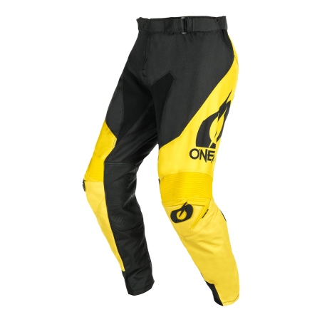 M023-1140 Pantaloni MAYHEM HEXX nero/giallo 40/56