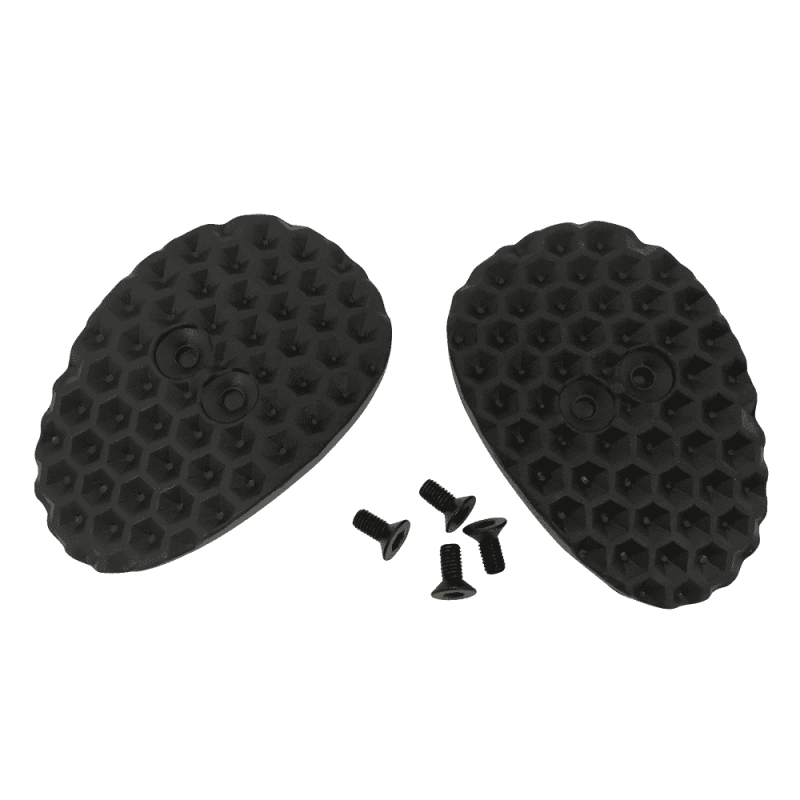 323-C00 Set di copritacchette nero per scarpe SPD