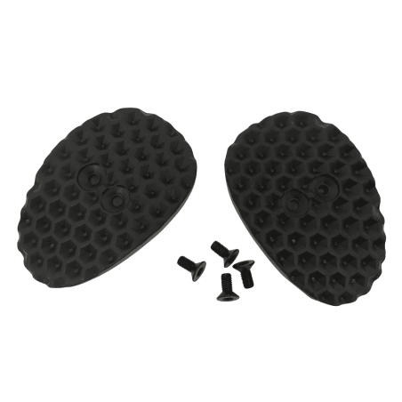 323-C00 Set di copritacchette nero per scarpe SPD