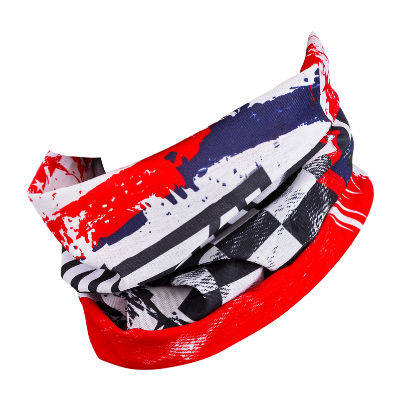 1024-N08 Scaldacollo USA bianco/blu/rosso