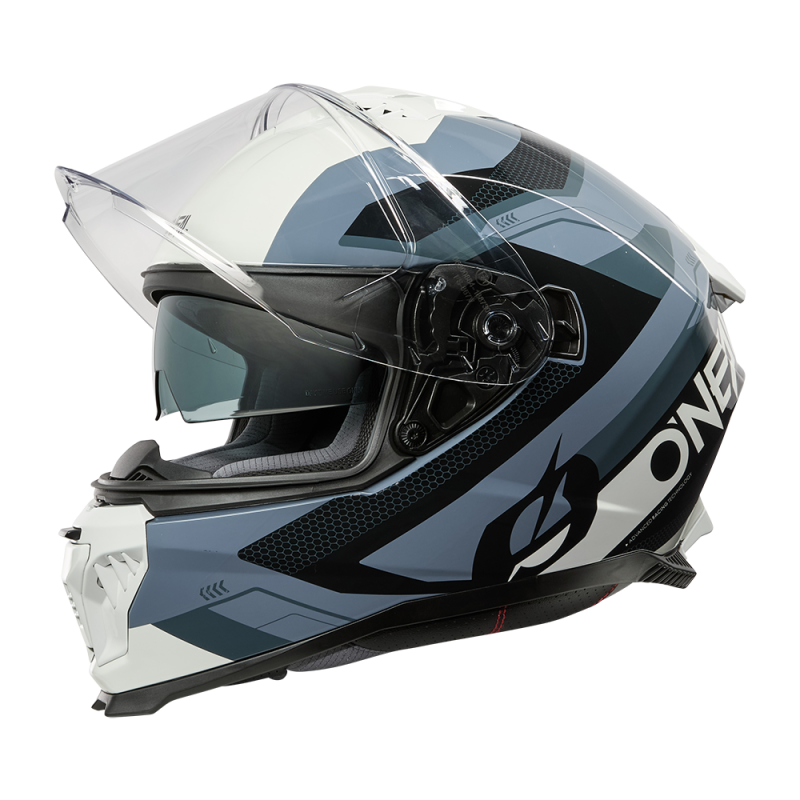 0702-161 Casco CHALLENGER EXO nero/grigio/grigio chiaro XS (53/54 cm)
