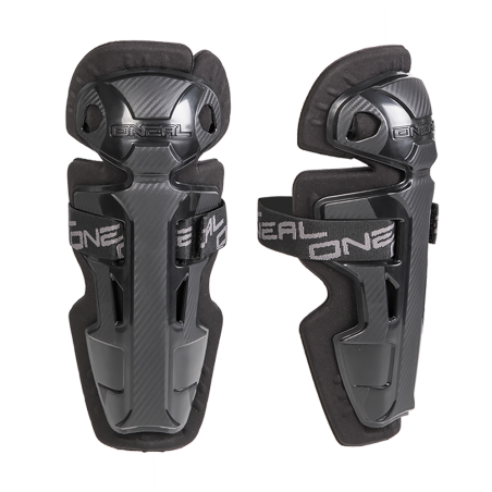 0251F-108 Pro II RL Carbon Look Ginocchiere per ragazzi nere