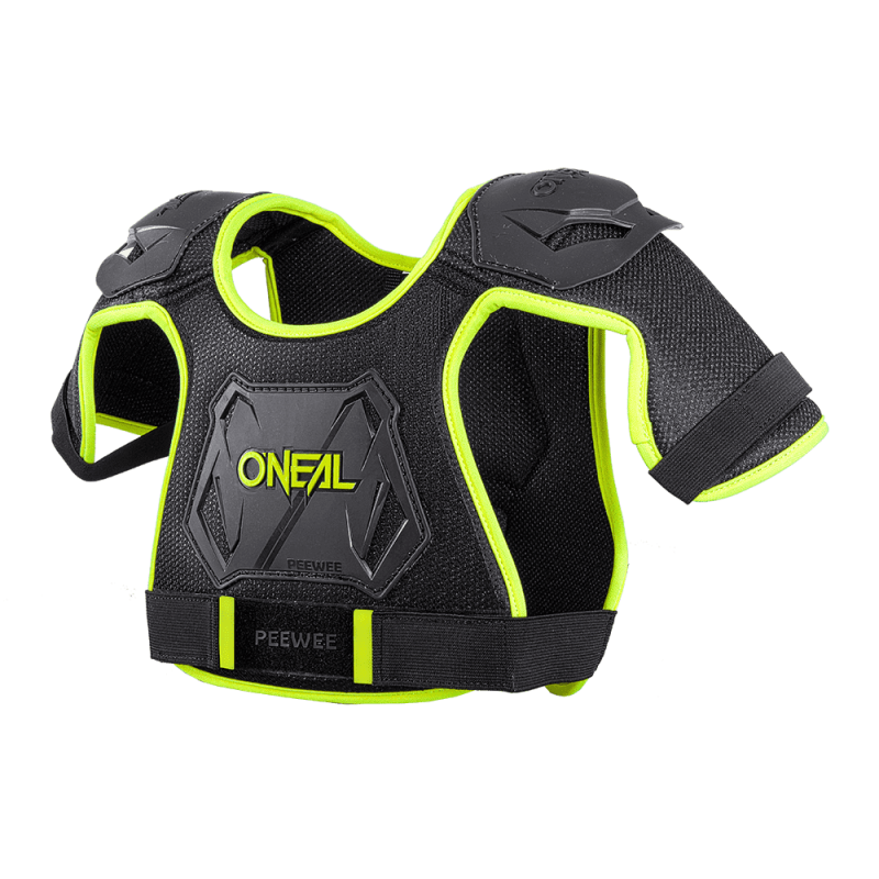0251-401 Protezione per il torace PEEWEE giallo neon XS/S