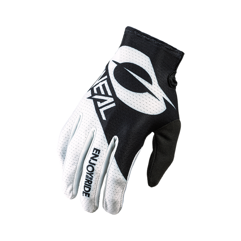 0391-648 Guanto MATRIX STACKED nero/bianco S/8