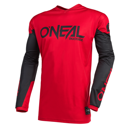 E002-932 Maglia ELEMENT THREAT rossa/nera S