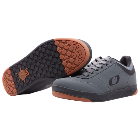 313-004 DÉCOLLETÉ FLAT Scarpa grigio/nero 36