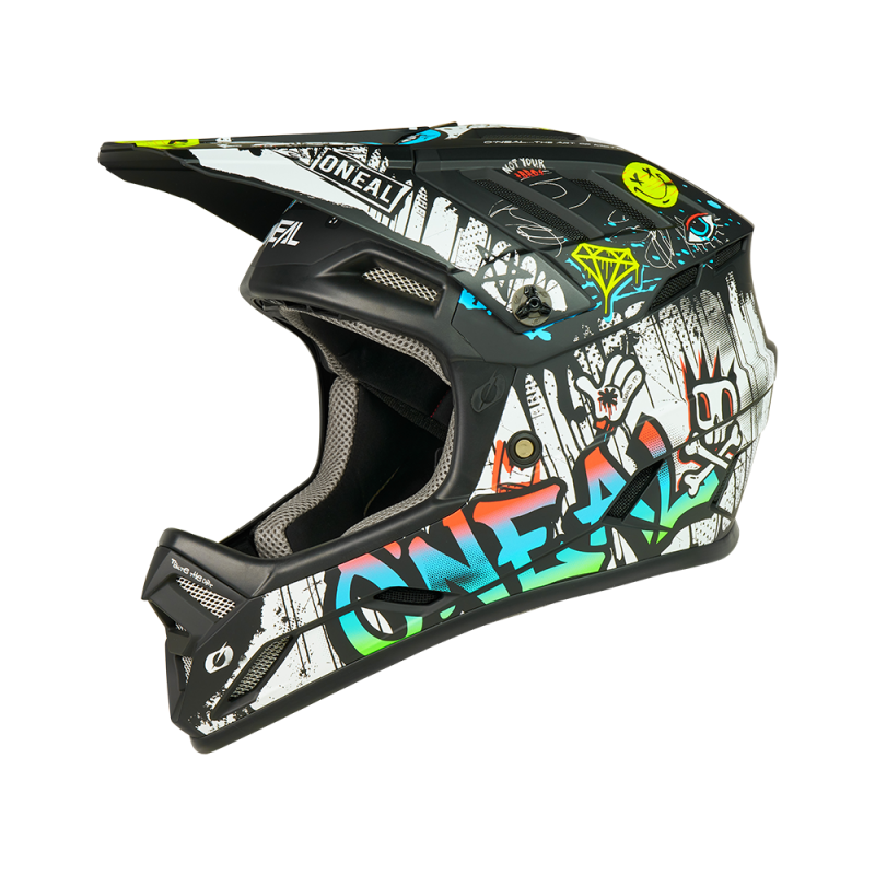 0500-291 Casco BACKFLIP RANCID nero/bianco XS (53/54 cm)