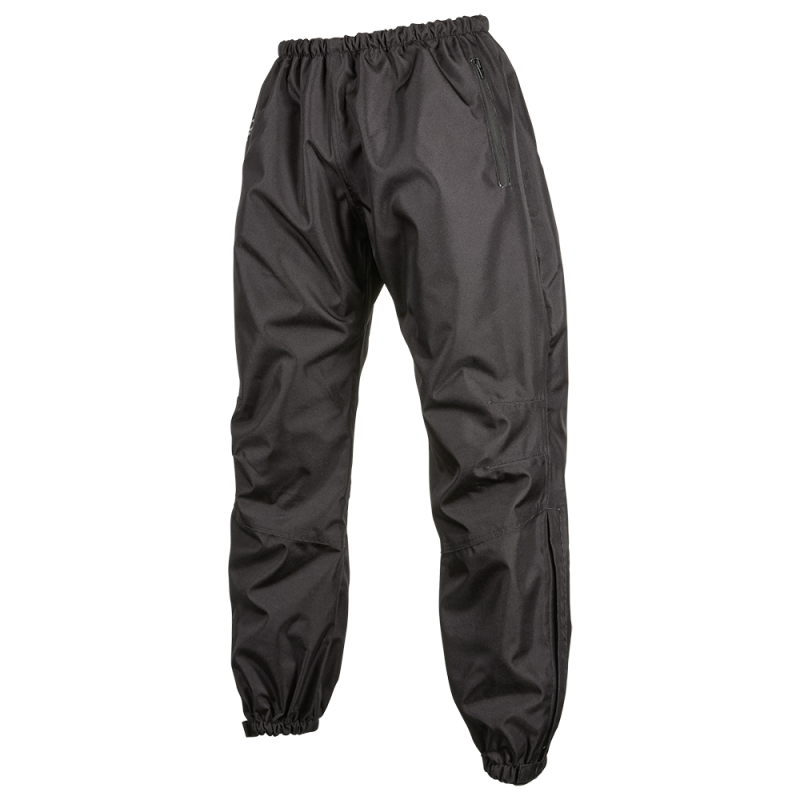 0772-002 Pantaloni antipioggia SHORE neri/grigi S