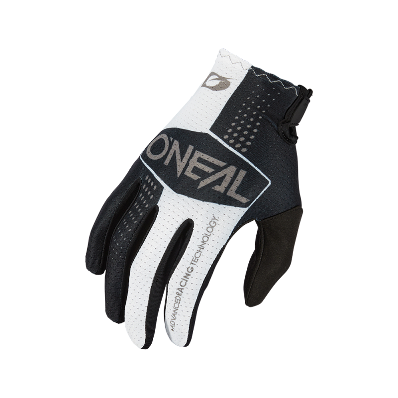 0391-748 Guanto MATRIX SPLIT nero/bianco S/8