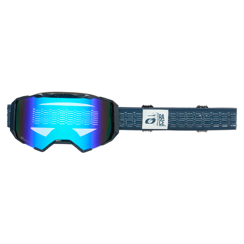 6038-011 B-22 Goggle STATIC blu oceano - blu radio