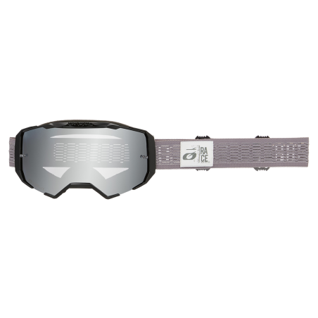 6038-012 B-22 Goggle STATIC grigio - specchio argento