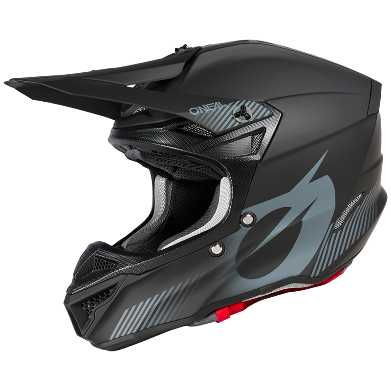 0628-371 Casco 5SRS in poliacrilite SOLID nero XS (53/54 cm)