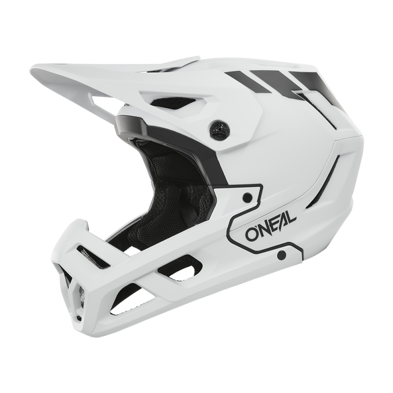 0541-302 Casco SL1 CREST bianco/nero S (55/56 cm)