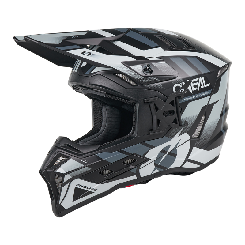 EXSRS-241 Casco EX-SRS DUST nero/grigio XS (53/54 cm)