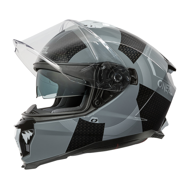 0702-181 Casco CHALLENGER LOOP nero/grigio XS (53/54 cm)