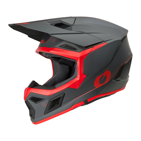 0625-281 Casco 3SRS E-STROKE grigio/rosso XS (53/54 cm)