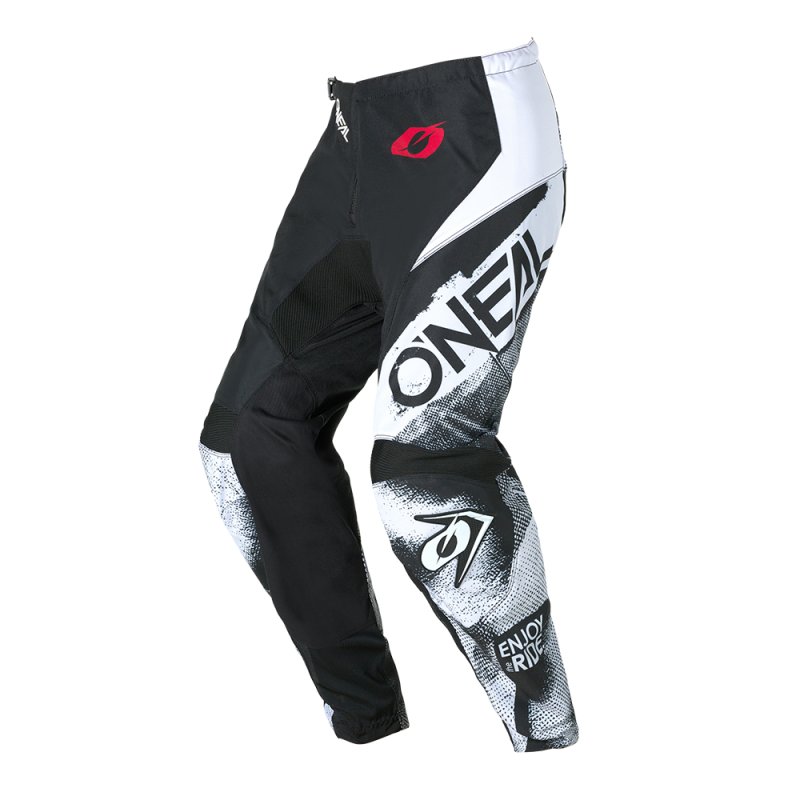 E027-2328 Pantaloni ELEMENT ROLLER nero/bianco 28/44