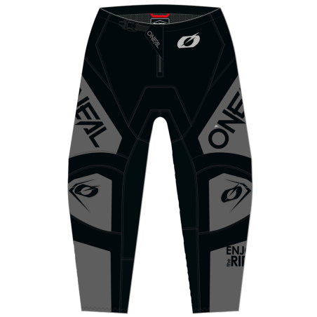 E027-0026 Pantaloni ELEMENT Youth RACEWEAR nero/grigio 26 (152/164)