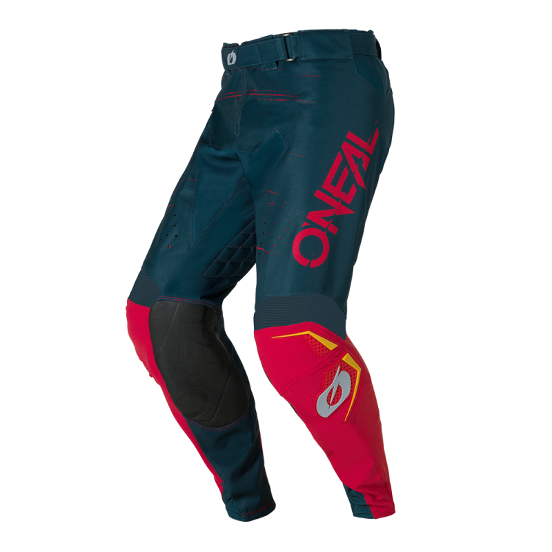 H027-1028 Pantaloni HARDWEAR SWIPE blu navy/rosso 28/44